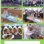 行事の様子を収めました。バイキング昼食を行いました。たくさん食べて、皆様大満足でした。