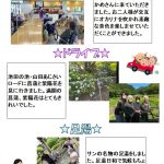 行事の様子を収めました。オカリナ、ドライブ、足湯・・・素敵な6月でした＾＾